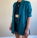 Vintage Menswear Green Oversized Blazer L/XL