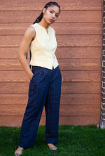 Vintage Navy Cropped Pant (8)