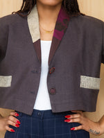 80’s Knit Cropped Blazer (8)