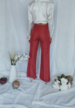 80’s Rust Copper Wide-leg Trousers (2/4)