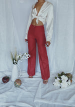 80’s Rust Copper Wide-leg Trousers (2/4)