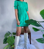 80s Faye’ Green Reconstructed Vintage Mini (6)