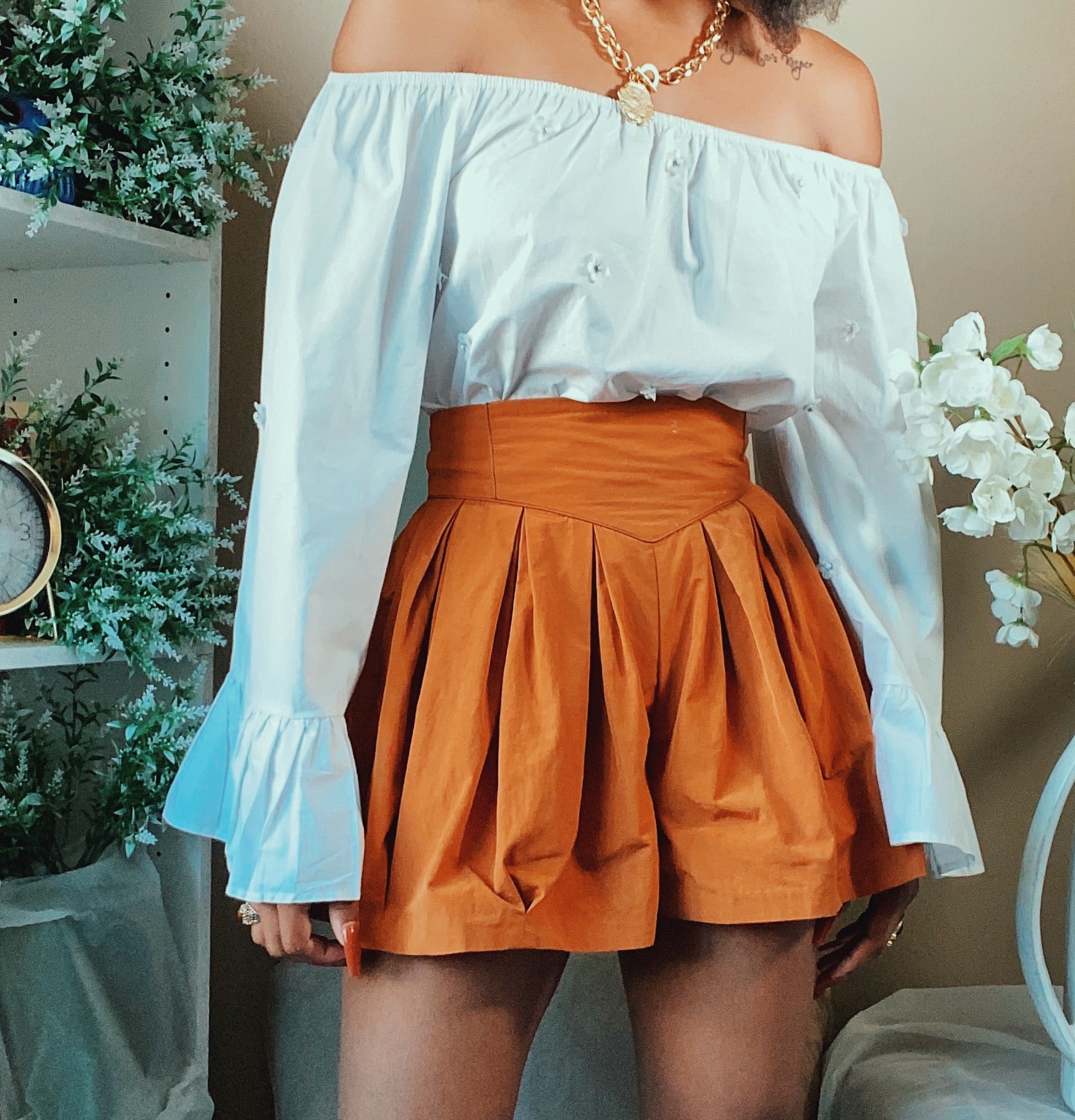 Tangerine Bubble Short (36)