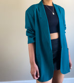 Vintage Menswear Green Oversized Blazer L/XL