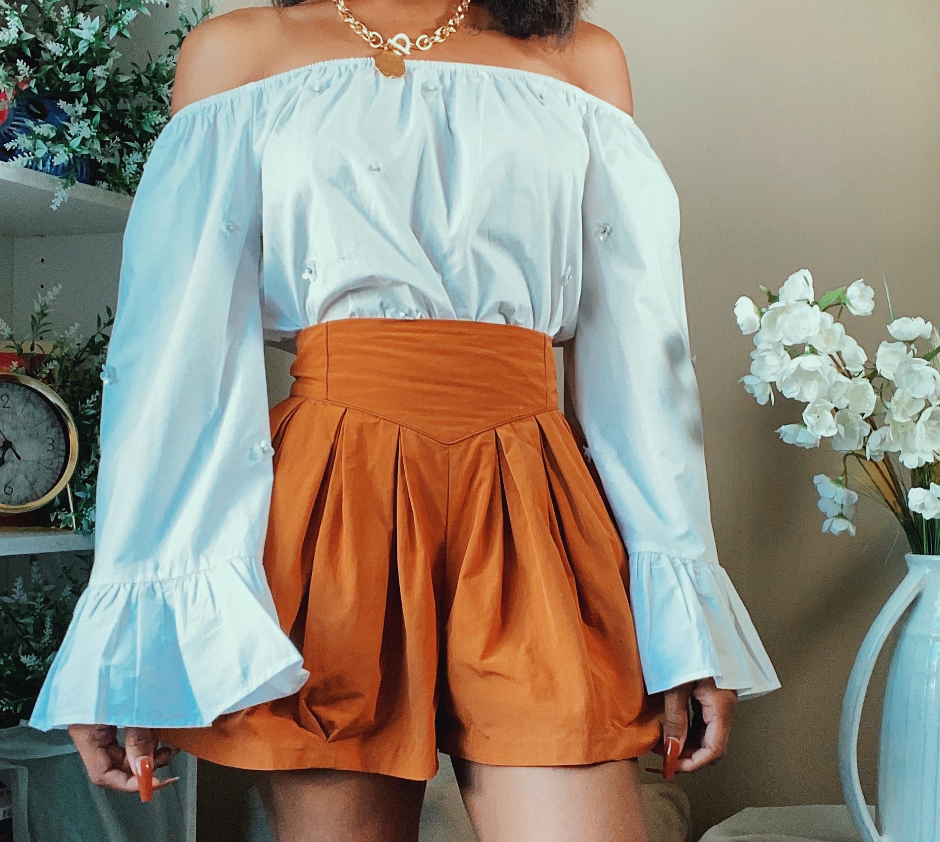 Tangerine Bubble Short (36)